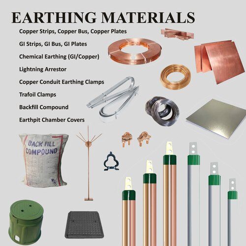 All types of Earthing Materials