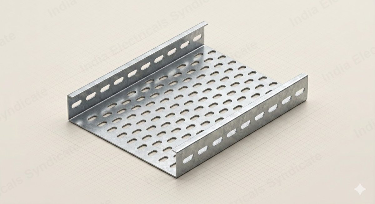 Perforated Cable Tray | India Electricals Syndicate Perforated Cable Tray — manufactured by India Electricals Syndicate, Howrah